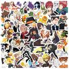 Adesivos de anime em vinil impermeável Hitmans Reborns (50 unidades)
