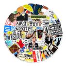 Adesivos de anime How I Met Your Mother, vinil, PVC, 50 unidades