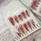 Adesivos de arte para unhas SiaHyg Fashionable Fake Nail usados à mão M