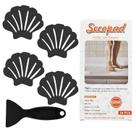 Adesivos de banheira antiderrapantes Secopad Shell Safety Blue 24 unidades