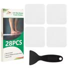 Adesivos de banheira antiderrapantes SlipStopper, 28 peças transparentes com raspador