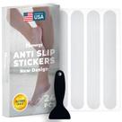 Adesivos de banheira Homergy Anti Slip 24 peças Clear Straight Line