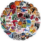 Adesivos de basquete Kobes Bryants Anime 50 unidades de PVC impermeável