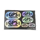 Adesivos De Carro À Prova d'Água Com GPS a Laser, 6PCS, Decalques De Vinil Para Janelas E Laterais