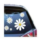 Adesivos De Carro Com Flores De Margarida 5PCS, Decalque De Vinil À Prova d'Água Para Janela