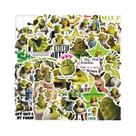 Adesivos De Desenhos Animados Do Monstro Shrek 52 Peças, Decalques Impermeáveis Para Malas, Laptops,