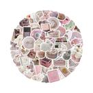 Adesivos De Desenhos Animados Para Meninas Em Rosa, 103050100pcs, Decalques Estéticos Para