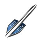 Adesivos De Emblema Para O Lado Do Carro Fiat 500, Decalques De Estilo Com Logo, 2PCS