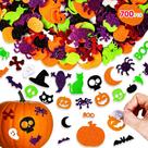 Adesivos de espuma Max Fun Halloween 700 unidades para crianças e festas