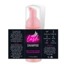 Adesivos de etiqueta de shampoo Lash Mocomfor 50 unidades para frasco de 100 mL