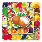 Adesivos de frutas, decalques de grafite à prova d'água, 50 unidades para laptop Adesivos de frutas, decalques de grafite à prova d'água, 50 unidades para laptop