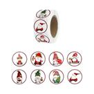 Adesivos De Gnomos De Natal 500pcs DIY Para Presentes De Festa, Pacotes, Envelopes E Decoração De