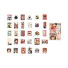 Adesivos De Graffiti De Meninas Japonesas 30pcs, Decalques De PVC Para Caderno, Copo De Água,