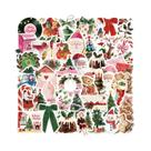 Adesivos De Graffiti De Natal Em Estilo Cartoon 50100PCS, Decalques Decorativos Impermeáveis Para