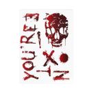 Adesivos De Janela Com Impressão De Mão Ensanguentada, Decorações De Halloween, Adesivos De Parede Adesivos De Janela Com Impressão De Mão Ensanguentada, Decorações De Halloween, Adesivos De Parede
