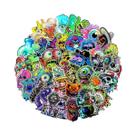 Adesivos De Motocicleta De Monstros De Terror Para Halloween, 43PCS, Decalques De Vinil Para Adesivos De Motocicleta De Monstros De Terror Para Halloween, 43PCS, Decalques De Vinil Para