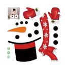 Adesivos De Natal Boneco De Neve Para Porta, Decorações De Natal Para Janelas E Geladeiras Em TNT Adesivos De Natal Boneco De Neve Para Porta, Decorações De Natal Para Janelas E Geladeiras Em TNT
