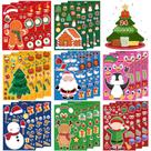 Adesivos de Natal OHOME para Crianças - 24 Folhas