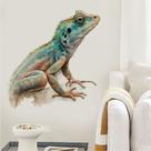 Adesivos de parede 3D Lizard Realistic Realistic Reptile PVC 20x85cm