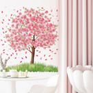 Adesivos de parede Creative Floral Cherry Blossom Tree PVC