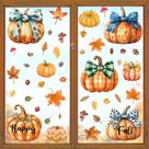 Adesivos de parede Fall Pumpkin Thanksgiving 20x30cm PVC Adesivos de parede Fall Pumpkin Thanksgiving 20x30cm PVC