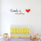Adesivos de parede Family is Everything PVC 20x60cm Adesivos de parede Family is Everything PVC 20x60cm