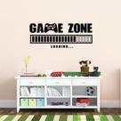 Adesivos de parede Game Zone Loading Cartoon Controller PVC 56x23cm