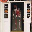 Adesivos de parede Halloween Bloody Skeleton 3D Wall Art Decalques