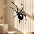 Adesivos de parede Halloween Giant Spider Creepy PVC 30x50cm Adesivos de parede Halloween Giant Spider Creepy PVC 30x50cm