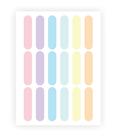 Adesivos De Parede Infantil Confete Tons Pastéis Kit 132uni