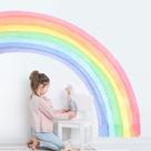 Adesivos de parede Supzone Rainbow Watercolor 140x160cm