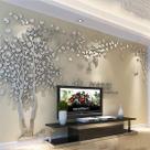 Adesivos de parede Tree 3D DIY Arts Home Decoration Acrílico