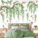 Adesivos de parede wondever Large Tree Branch Hanging Vine