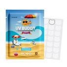 Adesivos de Protetor Solar UV DACE PRO - 28 Unidades em Formato de Urso