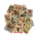 Adesivos De Selos Postais Vintage 60pcs, Papel Decorativo Estético Clássico Para Scrapbooking,