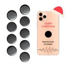 Adesivos de Shungite Karelian Heritage para Celular - Pacote com 9 Unidades