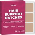 Adesivos de suporte capilar VIORY 100% naturais com zinco e glutamina Adesivos de suporte capilar VIORY 100% naturais com zinco e glutamina