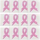 Adesivos de tatuagem corporal Fun Express Breast Cancer Awareness