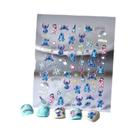 Adesivos De Unha 3D Disney Lilo & Stitch Para Crianças, Com Estampa De Boneca Em Relevo E Arco-Íris Adesivos De Unha 3D Disney Lilo & Stitch Para Crianças, Com Estampa De Boneca Em Relevo E Arco-Íris