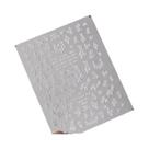 Adesivos De Unha 5D Com Glitter Azul E Efeito Laser, Flores Em Relevo, Autoadesivos Para Decoração Adesivos De Unha 5D Com Glitter Azul E Efeito Laser, Flores Em Relevo, Autoadesivos Para Decoração
