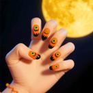 Adesivos de unhas BJR Halloween Cartoon Fake Wearable Wholesale Adesivos de unhas BJR Halloween Cartoon Fake Wearable Wholesale