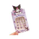 Adesivos De Unhas Removíveis De Hello Kitty E Cinnamoroll Para Meninas, Acessórios De Arte Para