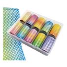 Adesivos De Unhas Sereia Holográfico Decoração Gel Adesivos De Unhas Sereia Holográfico Decoração Gel