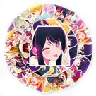 Adesivos de vinil à prova d'água Oshis No Ko, anime, 50 unidades/lote