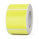 Adesivos de Vinil Amarelo YIKIADA (5x5cm) - 500 Unidades à Prova D'Água