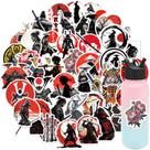 Adesivos de vinil impermeável Bushidos, anime, 50 unidades/lote, 5-7 cm Adesivos de vinil impermeável Bushidos, anime, 50 unidades/lote, 5-7 cm