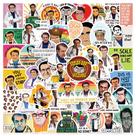 Adesivos de vinil impermeável Dr Nows Doctors, anime, 50 unidades
