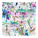 Adesivos de vinil impermeável Dragonfly, decalque de grafite, 50 unidades