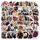 Adesivos de vinil impermeável Dragons Familys, anime, 60 unidades