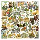 Adesivos de vinil impermeável Frog and Toad 50 unidades/lote